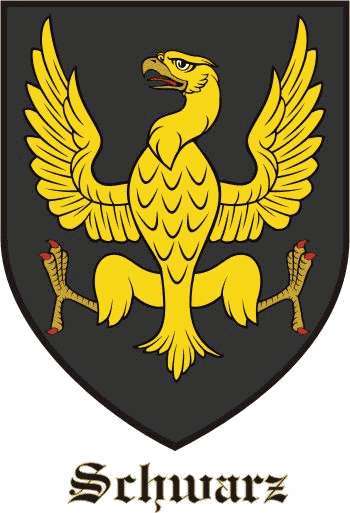 SCHWARZ family crest SCHWARZ family crest