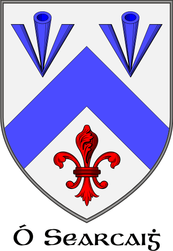 SHARKEY family crest SHARKEY family crest
