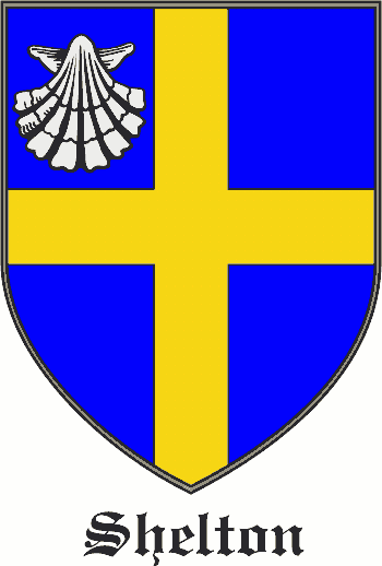 SHELTON family crest SHELTON family crest