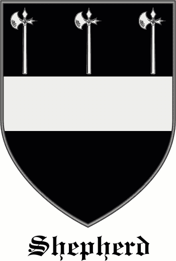 SHEPHERD family crest SHEPHERD family crest