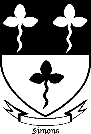 SIMONS family crest SIMONS family crest