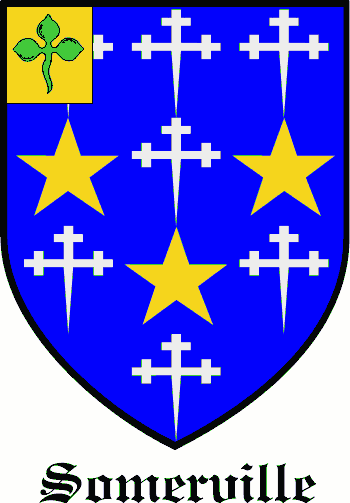 SOMERVILLE family crest SOMERVILLE family crest