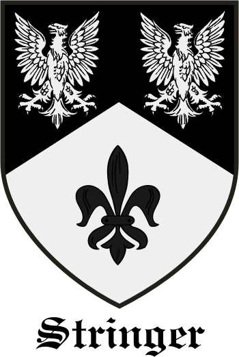 STRINGER family crest STRINGER family crest