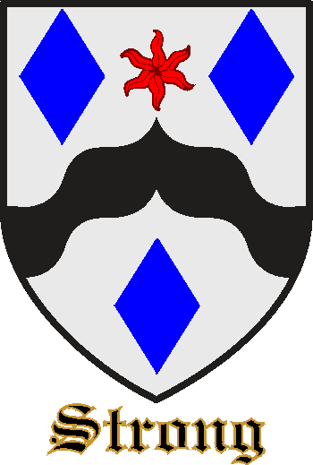 STRONG family crest STRONG family crest