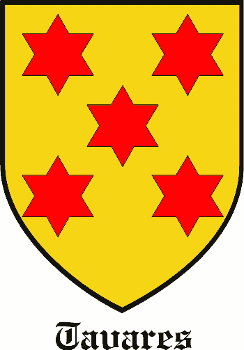 TAVARES family crest TAVARES family crest