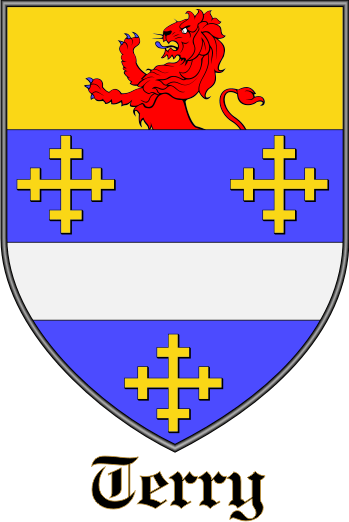 TERRY family crest TERRY family crest