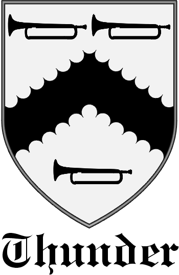 THUNDER family crest THUNDER family crest