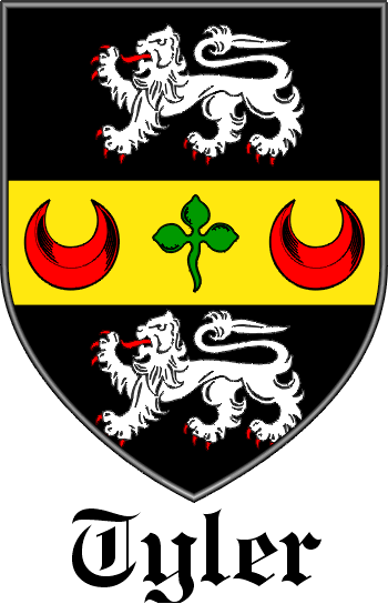 TYLER family crest TYLER family crest