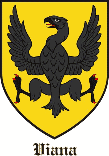 VIANA family crest VIANA family crest