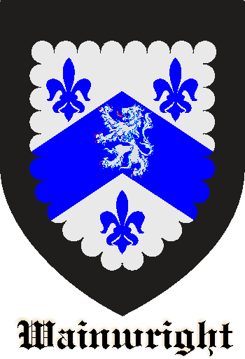 WAINWRIGHT family crest WAINWRIGHT family crest