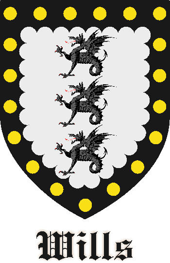 WILLS family crest WILLS family crest