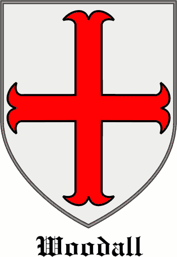 WOODALL family crest WOODALL family crest