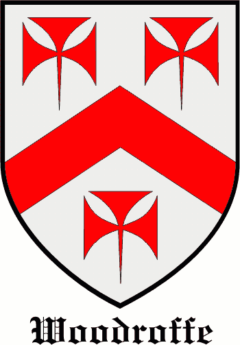 WOODROFFE family crest WOODROFFE family crest